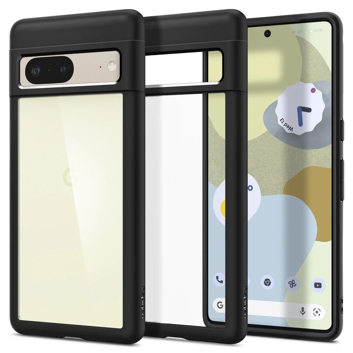 

Чехол Spigen для Pixel 7 - Ultra Hybrid - Черный - ACS04700, Ultra Hybrid