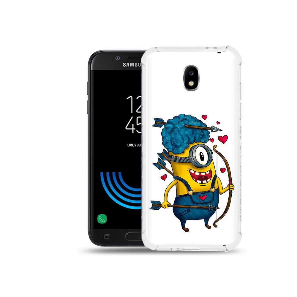 

Чехол MyPads Tocco для Samsung Galaxy J5 (2017) Миньон купидон, Прозрачный, Tocco