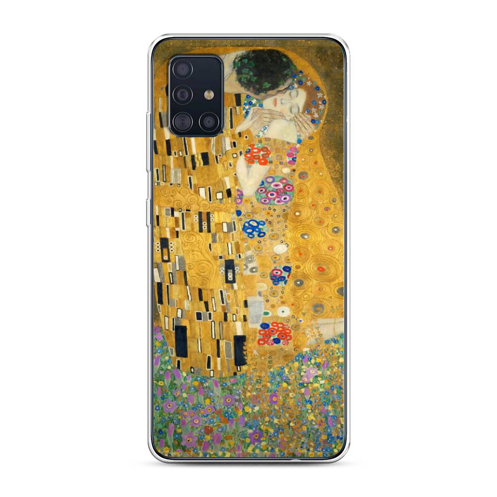 

Чехол Awog на Samsung Galaxy A51 "Поцелуй Гюстава Климта", Разноцветный, 28950-9