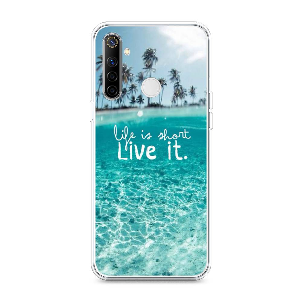 

Чехол Awog на Realme 6i "Live it", Разноцветный, 252950-7