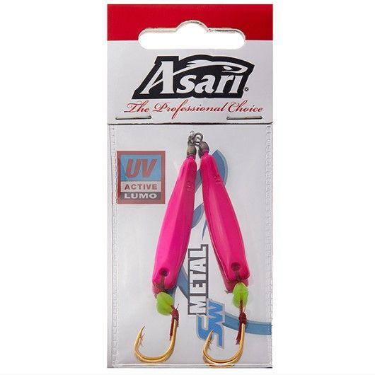 

Приманка Asari Banana Lite #10гр 59 Fluo Pink, Розовый