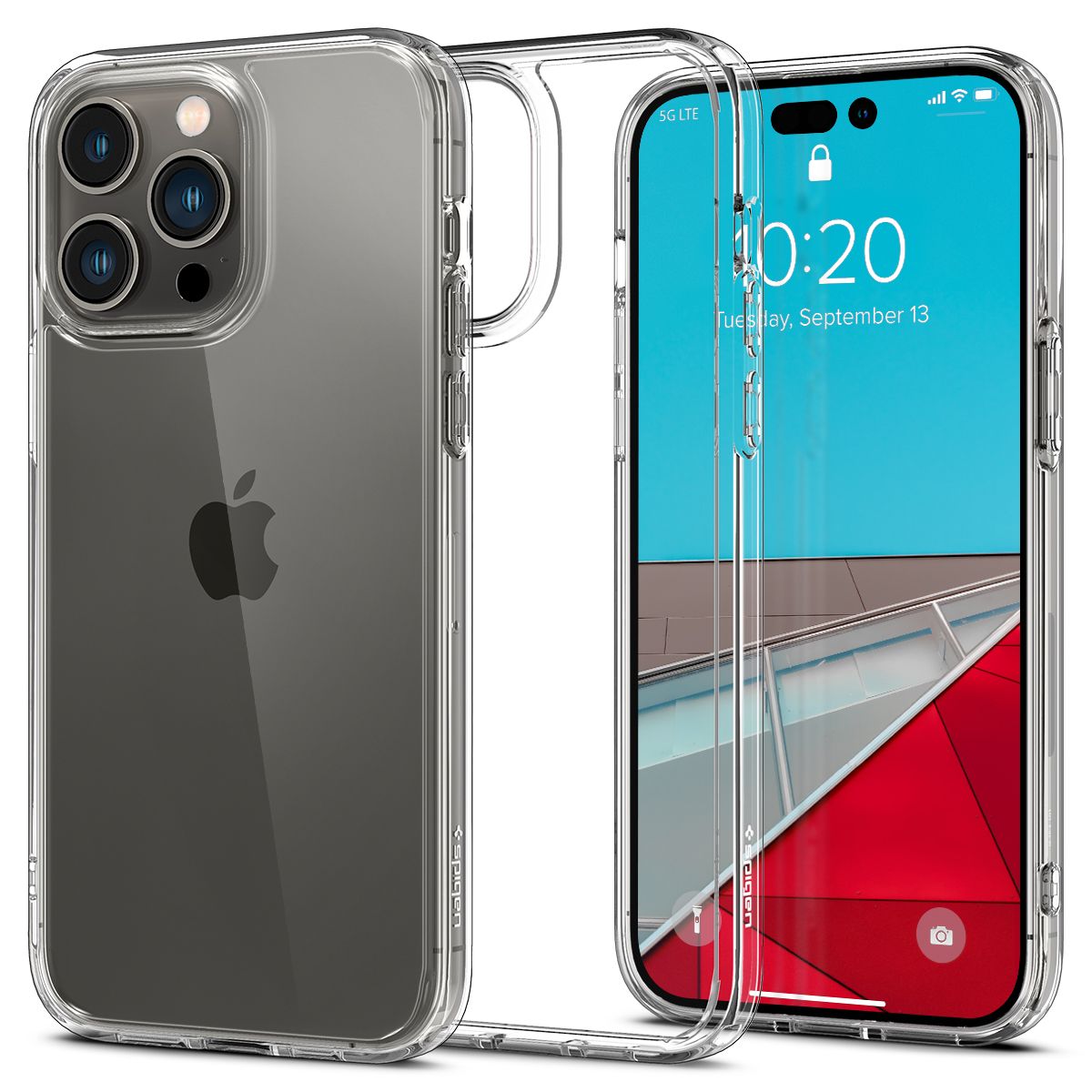 

Чехол Spigen для iPhone 14 Pro Max - Crystal Hybrid - Прозрачный - ACS04639, Crystal Hybrid