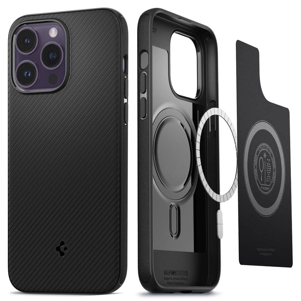 

Чехол Spigen для iPhone 14 Pro Max - Core Armor (MagFit) - Черный - ACS04635, Core Armor