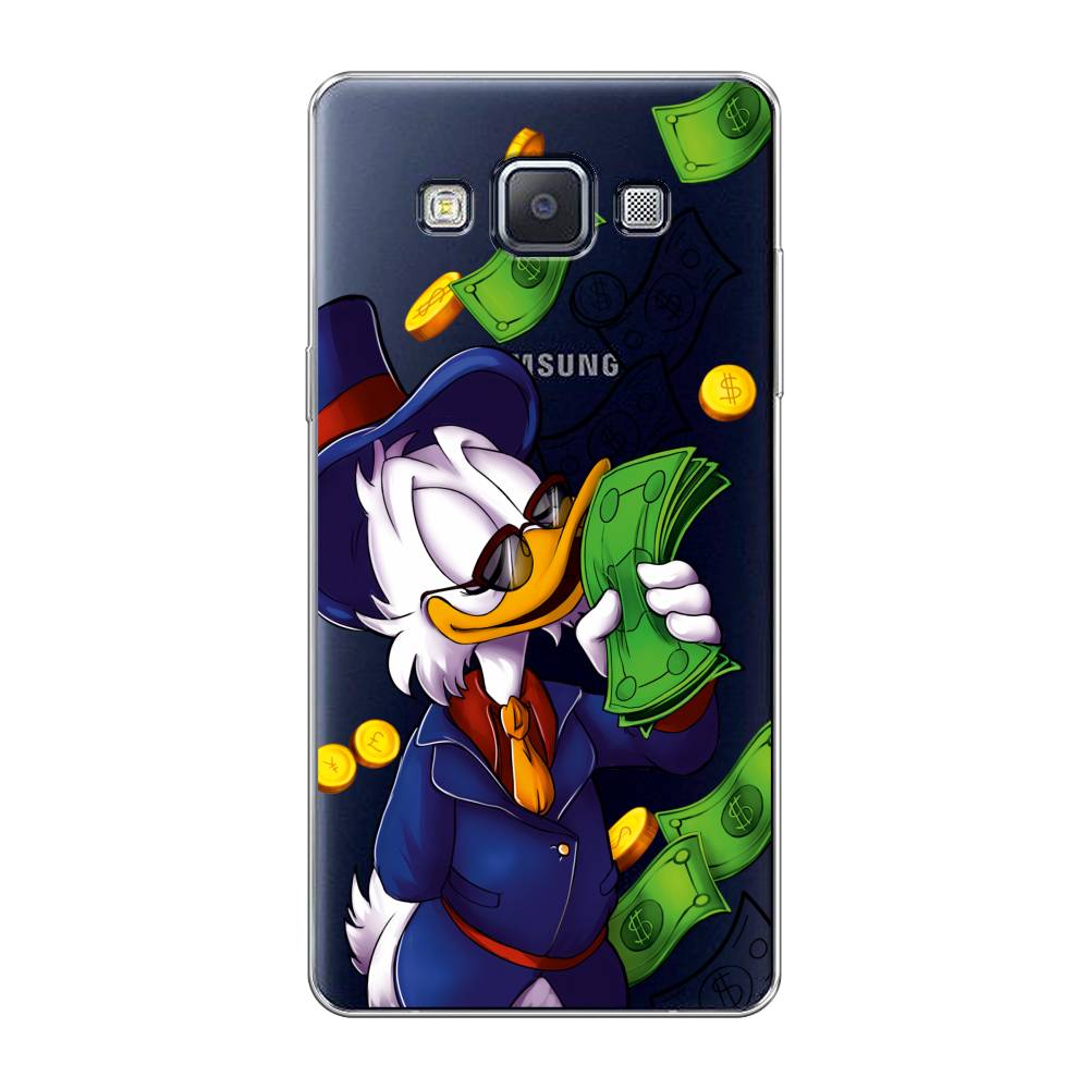 

Чехол на Samsung Galaxy A5 "Scrooge McDuck with Money", Синий;зеленый;белый, 20450-6