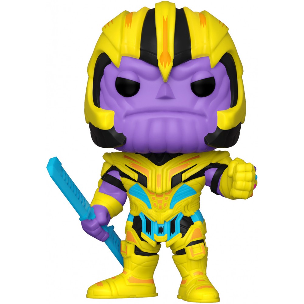 фото Фигурка funko pop! bobble marvel avengers endgame thanos (blacklight) (exc) 57926