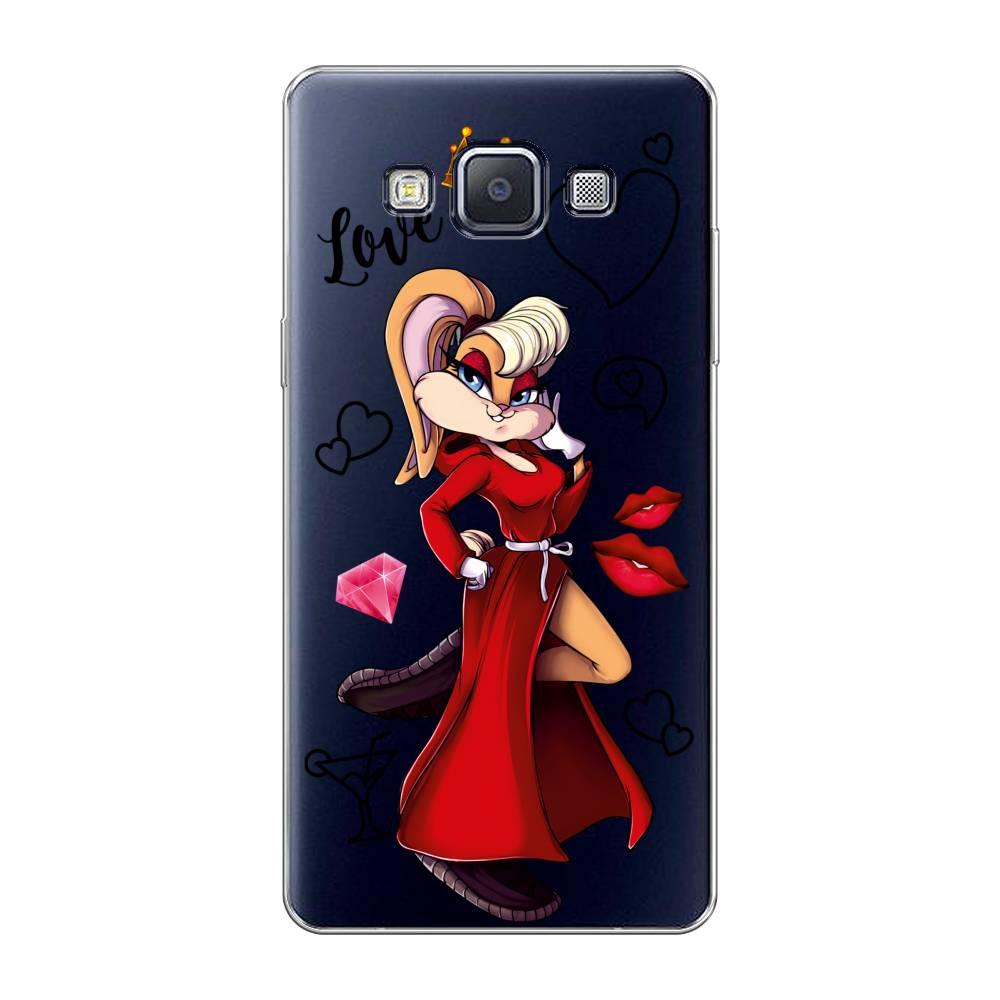 

Чехол на Samsung Galaxy A5 "Rich Lola Bunny", Красный;бежевый;оранжевый, 20450-6