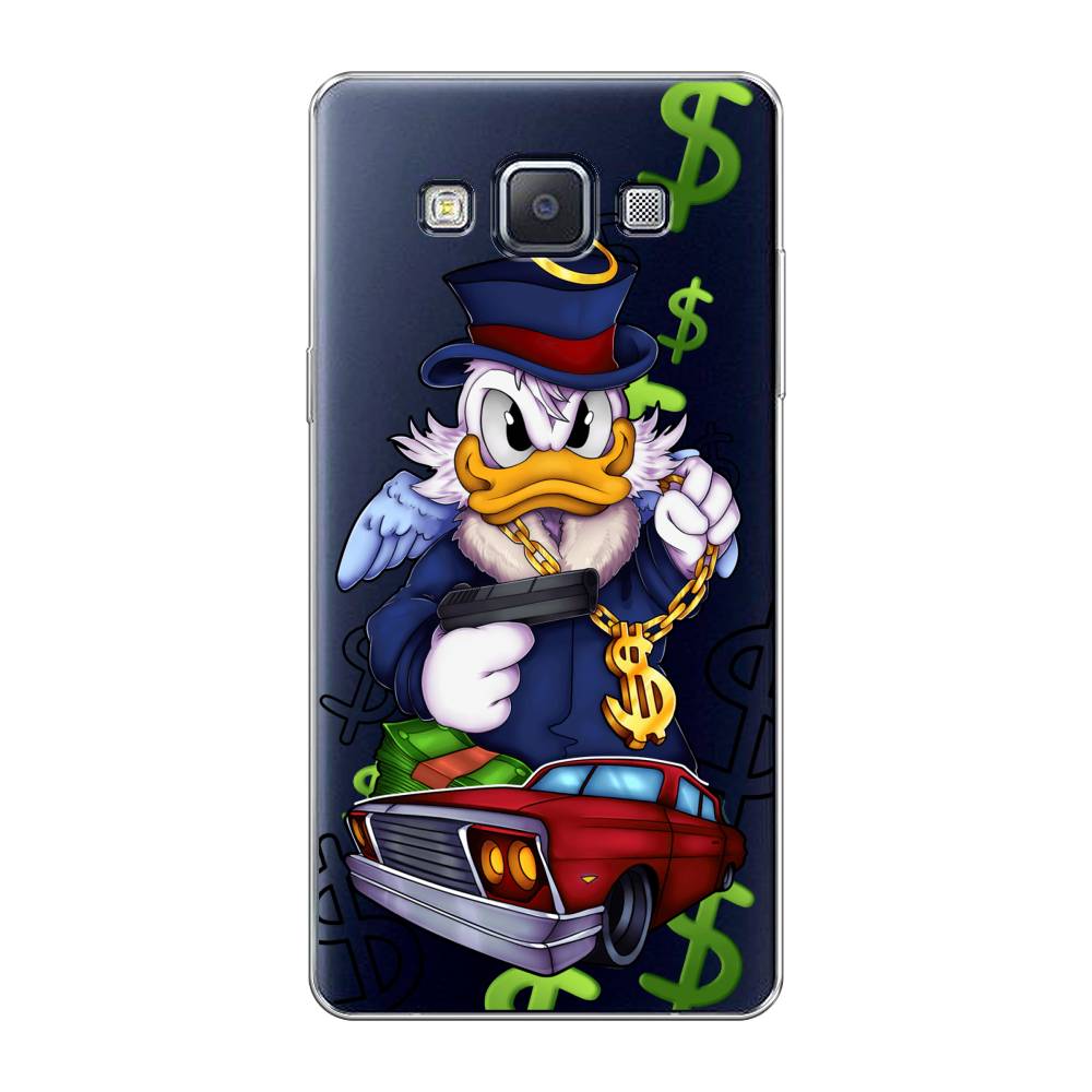 

Чехол на Samsung Galaxy A5 "Scrooge McDuck with a Gold Chain", Красный;синий;белый, 20450-6