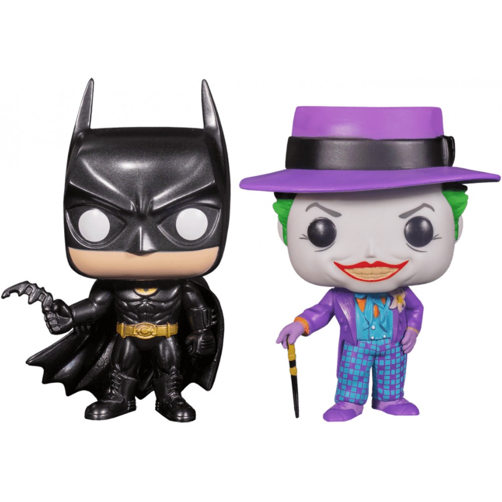 фото Фигурка funko pop! heroes dc batman (1989) joker & batman (mt) (exc) 2pk 62480