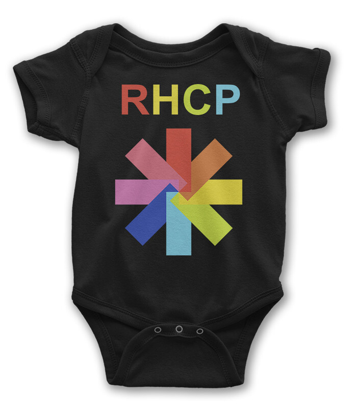 

Боди детское WILD CHILD Red Hot Chili Peppers / RHCP, цв.черный р.56, Red Hot Chili Peppers / RHCP