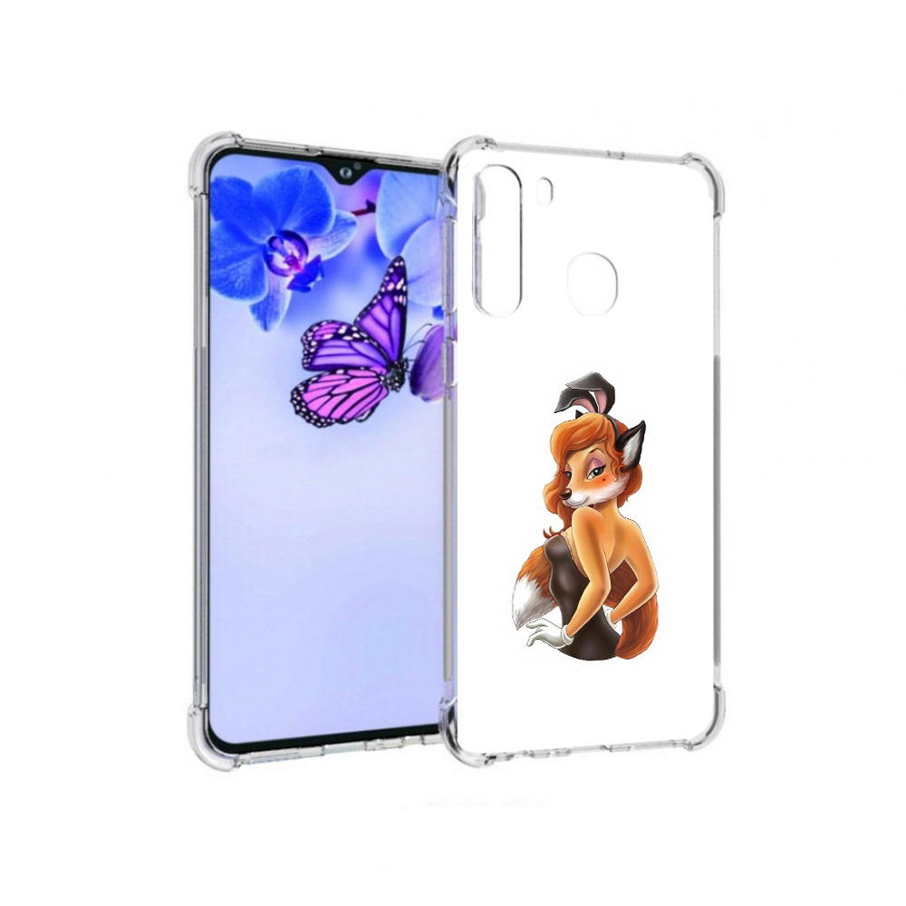 

Чехол MyPads Tocco для Samsung Galaxy A21 баронесса (PT226904.547.227), Прозрачный, Tocco