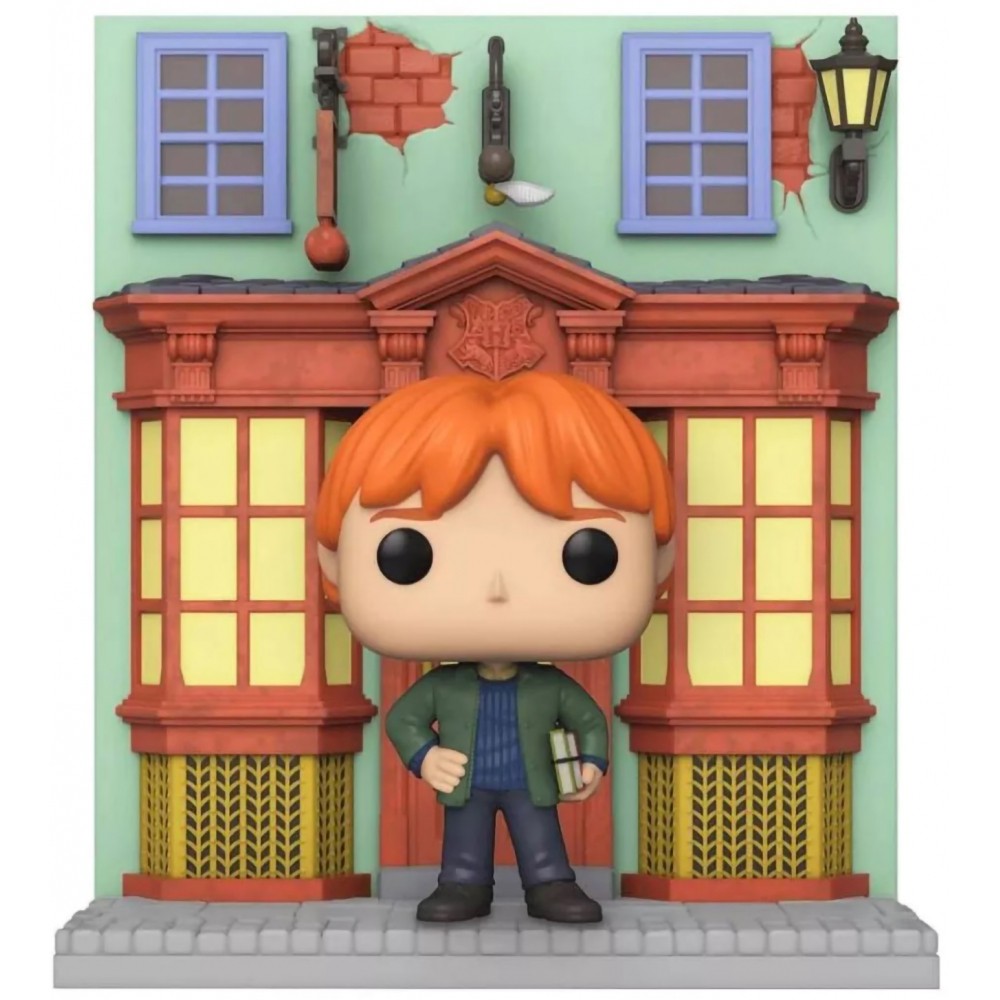 

Фигурка Funko POP! Deluxe Harry Potter Diagon Alley Ron Weasley Quidditch 58125