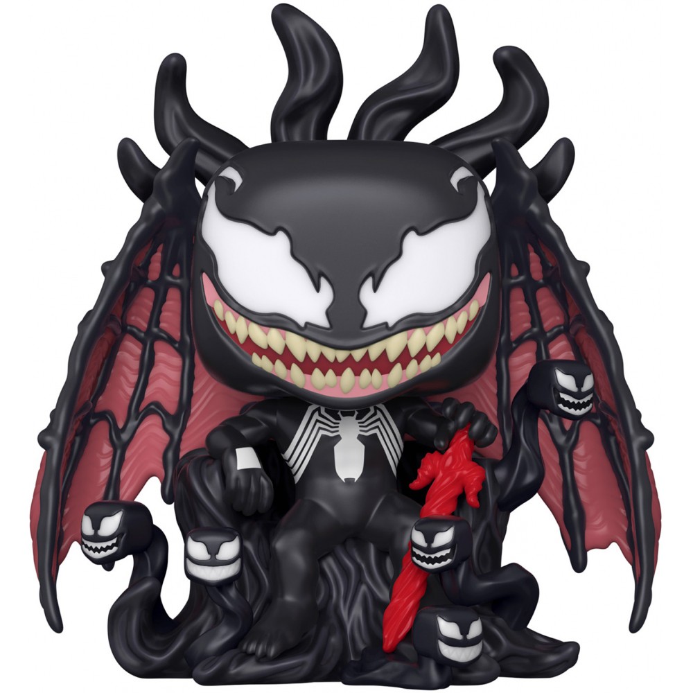 фото Фигурка funko pop! deluxe bobble marvel venom venom on throne (gw) (exc) 60132