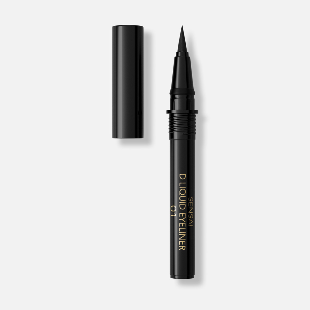 Подводка для глаз Sensai Designing Liquid Eyeliner 01 Black, сменный блок, 0,6 мл