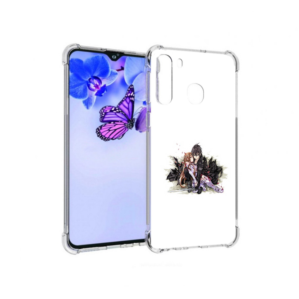 

Чехол MyPads Tocco для Samsung Galaxy A21 аниме асуна (PT226904.547.222), Прозрачный, Tocco