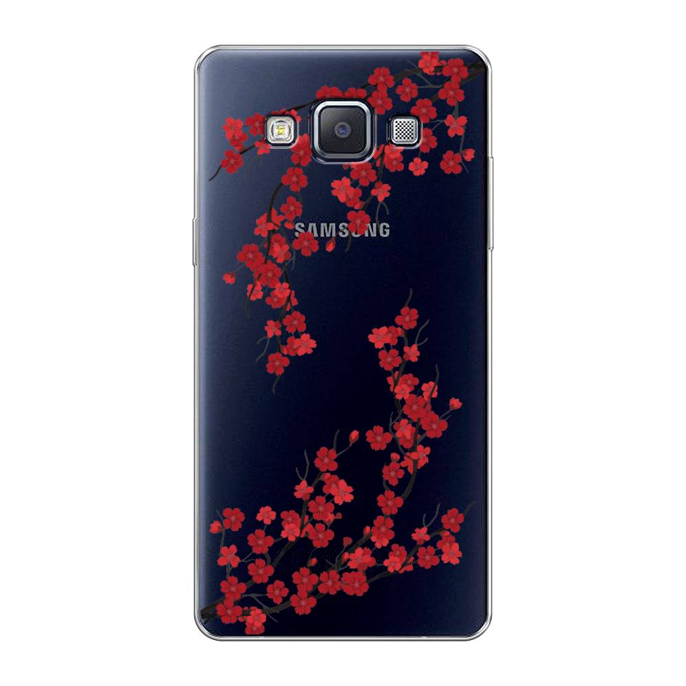 Чехол на Samsung Galaxy A5 Красная сакура