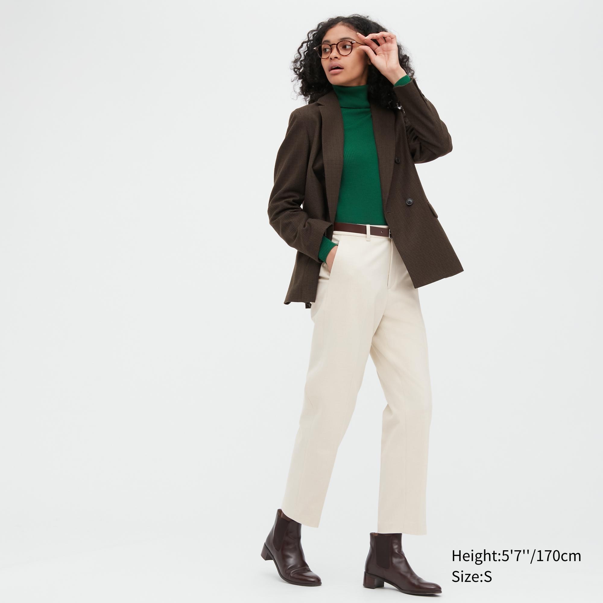 

Брюки женские UNIQLO 451220COL30 бежевые M (доставка из-за рубежа), 451220COL30
