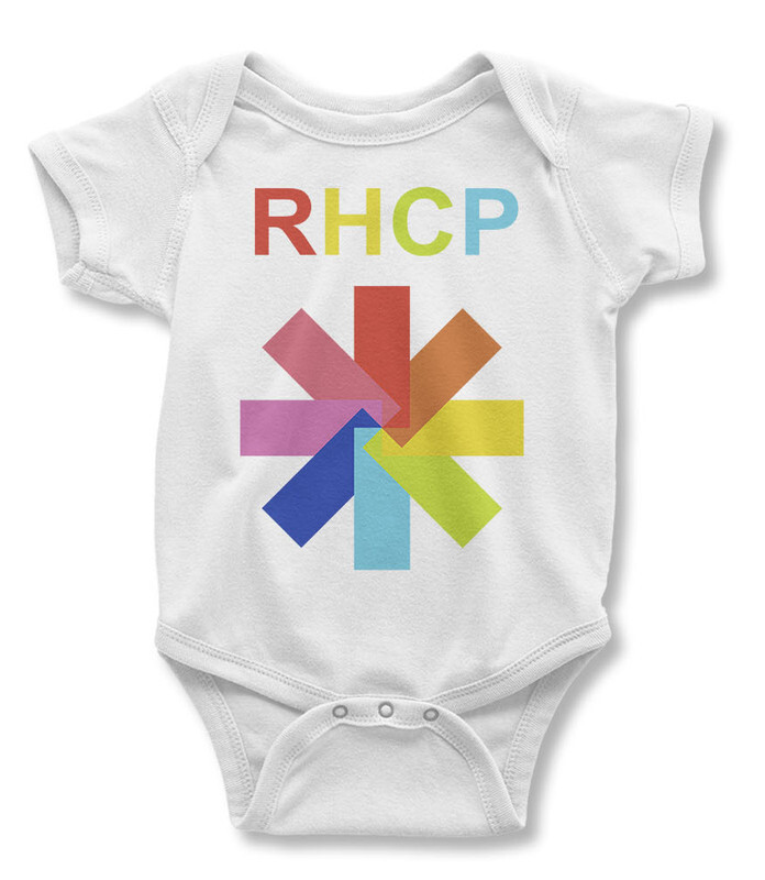 

Боди детское WILD CHILD Red Hot Chili Peppers / RHCP, цв.белый р.74, Red Hot Chili Peppers / RHCP