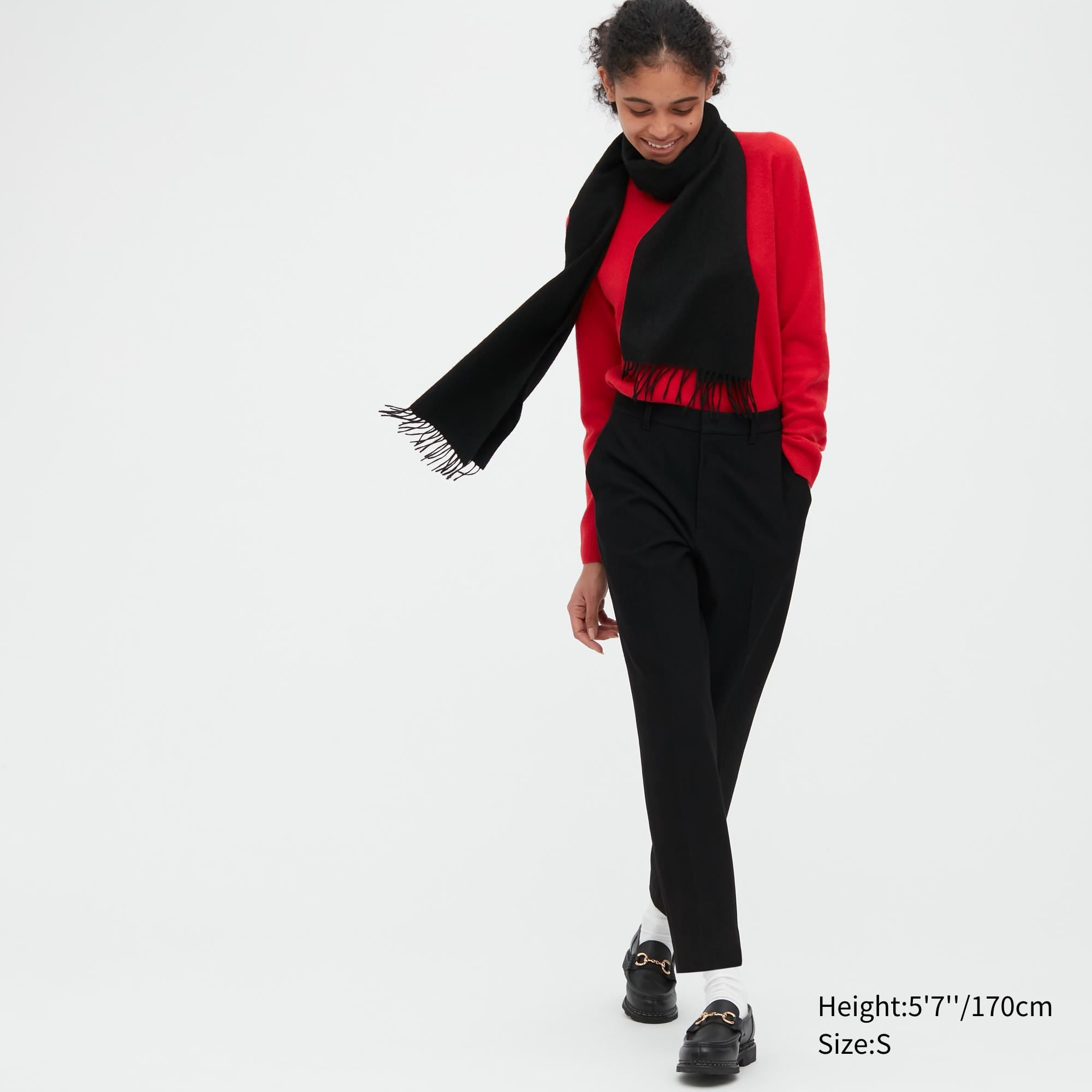 

Брюки женские UNIQLO 450625COL09 черные L (доставка из-за рубежа), 450625COL09