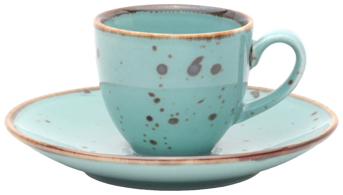 Пара кофейная Top Art Studio Коттедж тиффани 90 мл