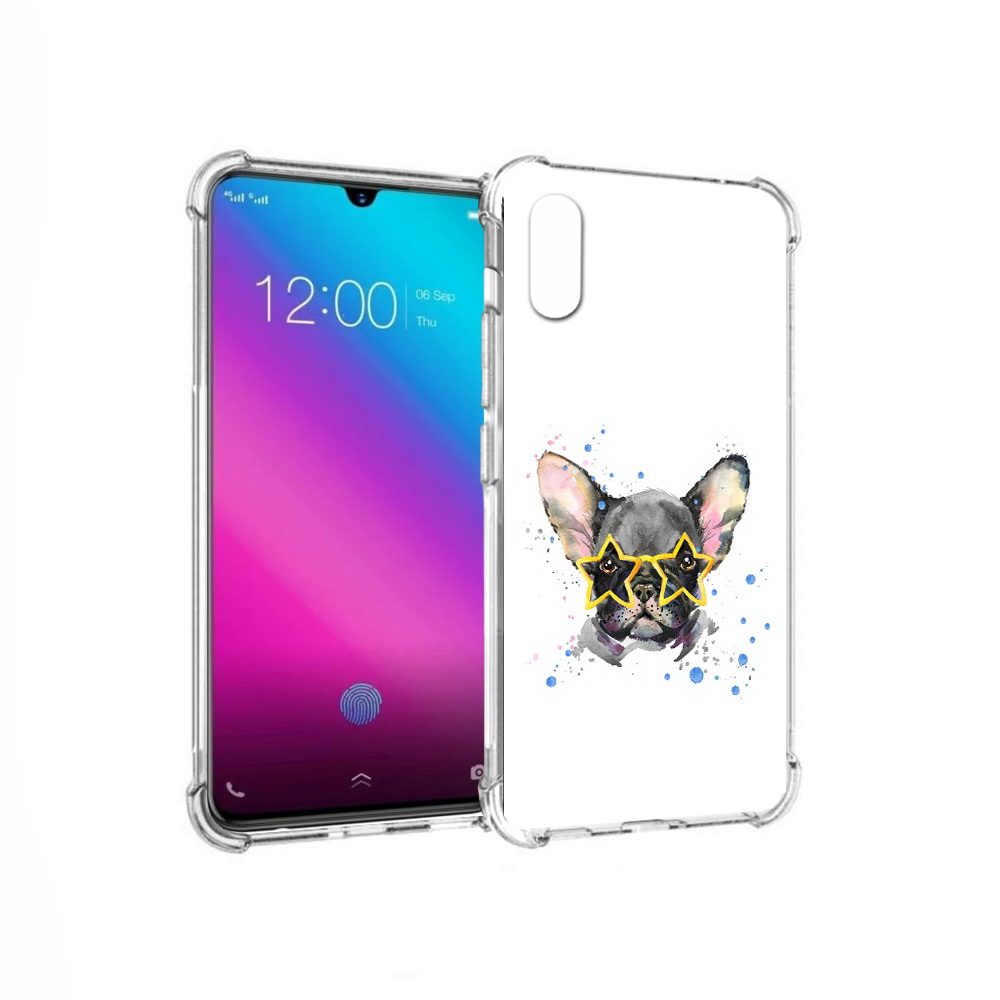 

Чехол MyPads Tocco для Vivo V11 буля в очках (PT117900.427.252), Прозрачный, Tocco