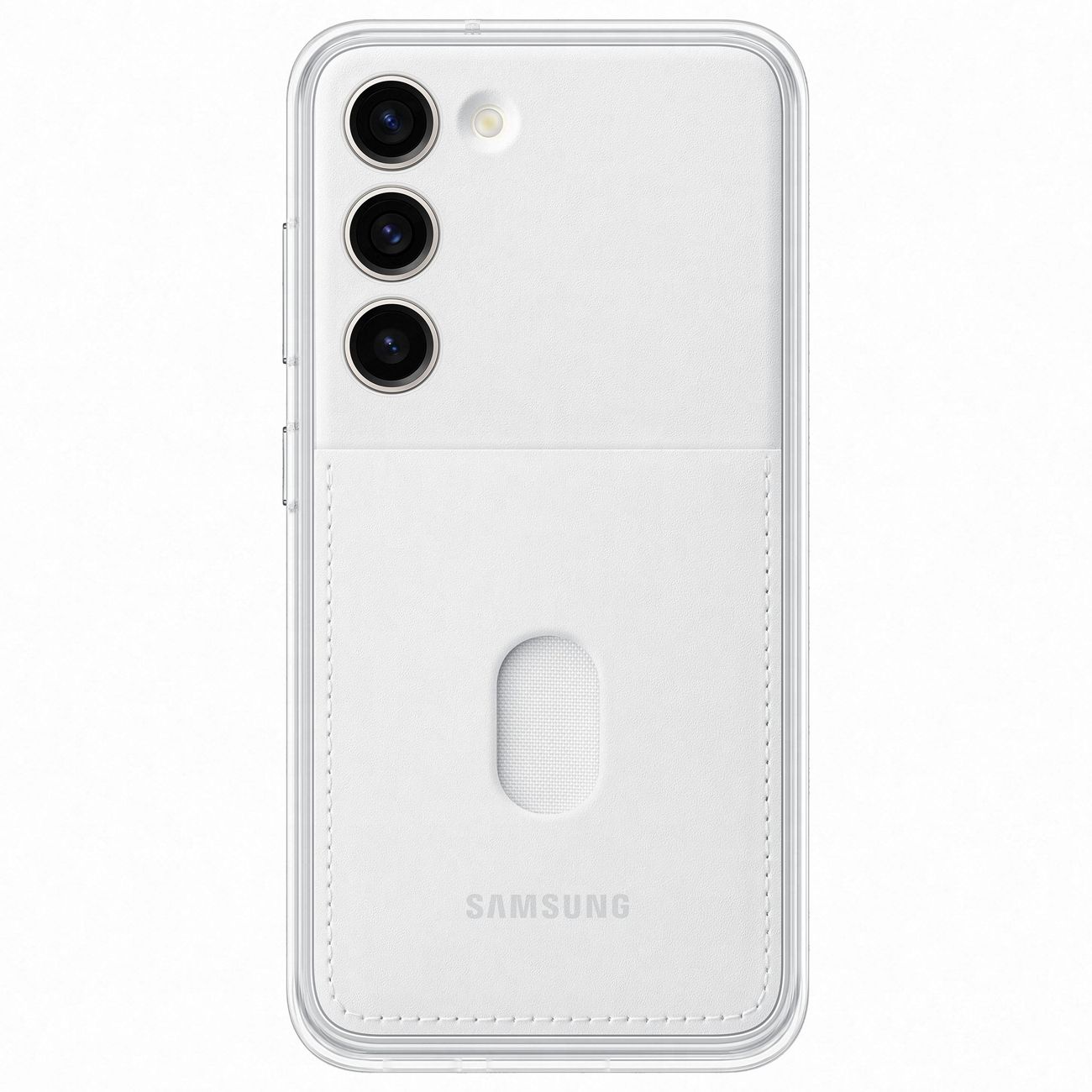 

Чехол Samsung Frame Case для Galaxy S23, белый (EF-MS911CWEGRU), Frame Case