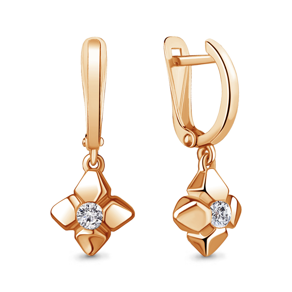 

Серьги из серебра с фианитом Aquamarine Aquamarine 48980_925_з, 48980_925_з