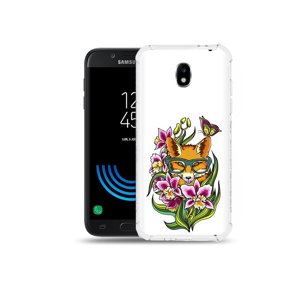 

Чехол MyPads Tocco для Samsung Galaxy J5 (2017) Лиса в цветах, Прозрачный, Tocco