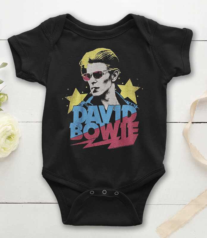 

Боди детское WILD CHILD Дэвид Боуи / David Bowie, цв.черный р.62, Дэвид Боуи / David Bowie