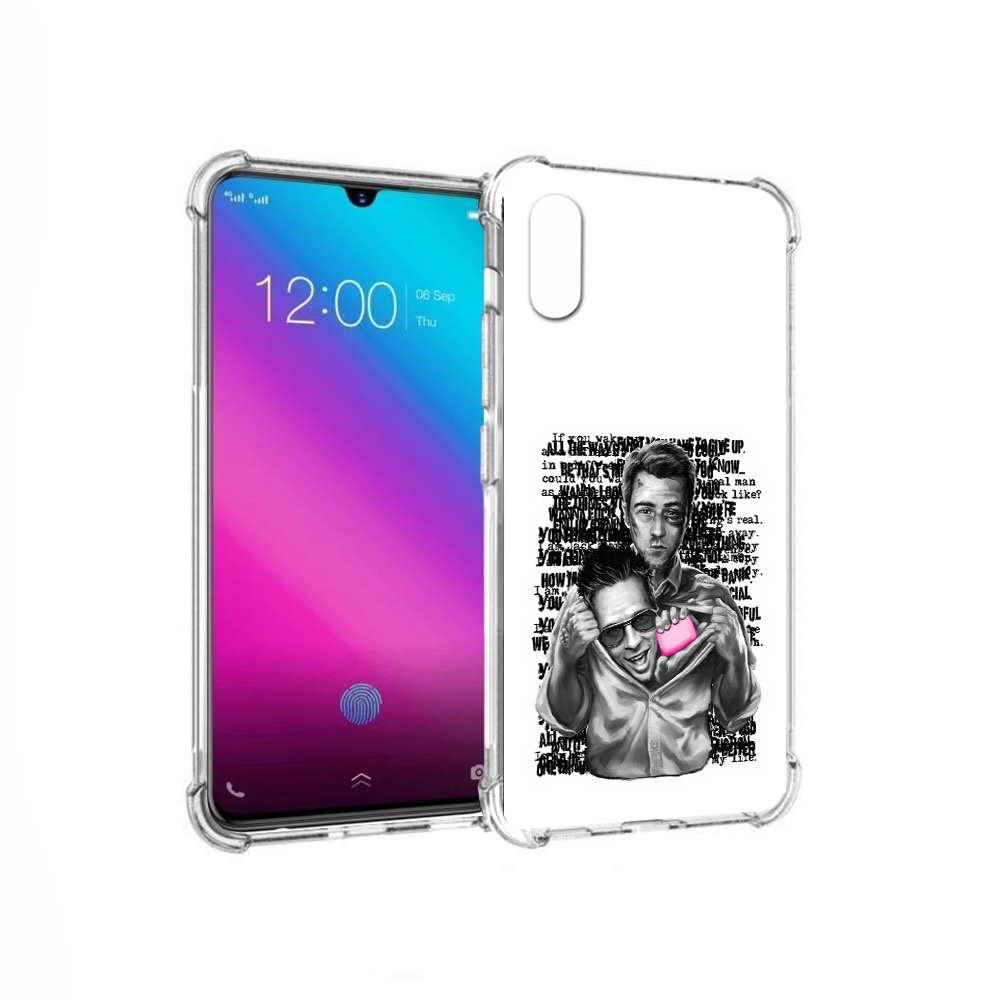 

Чехол MyPads Tocco для Vivo V11 бойцовский клуб (PT117900.427.242), Прозрачный, Tocco