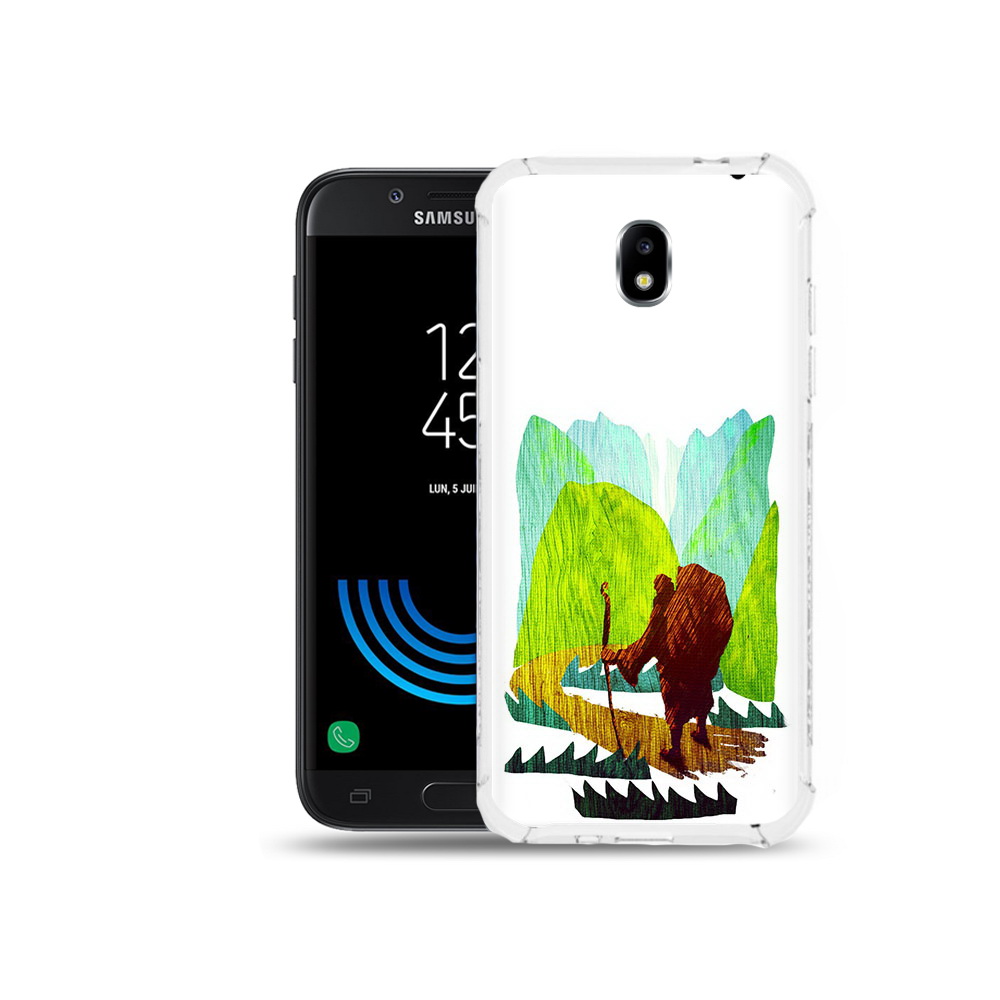 

Чехол MyPads Tocco для Samsung Galaxy J5 (2017) Лесная тропа, Прозрачный, Tocco