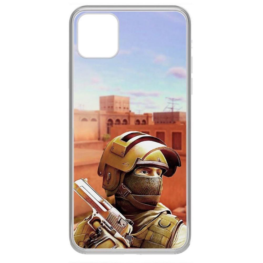 

Чехол-накладка Krutoff Standoff 2 - Спец для iPhone 11 Pro Max, Прозрачный