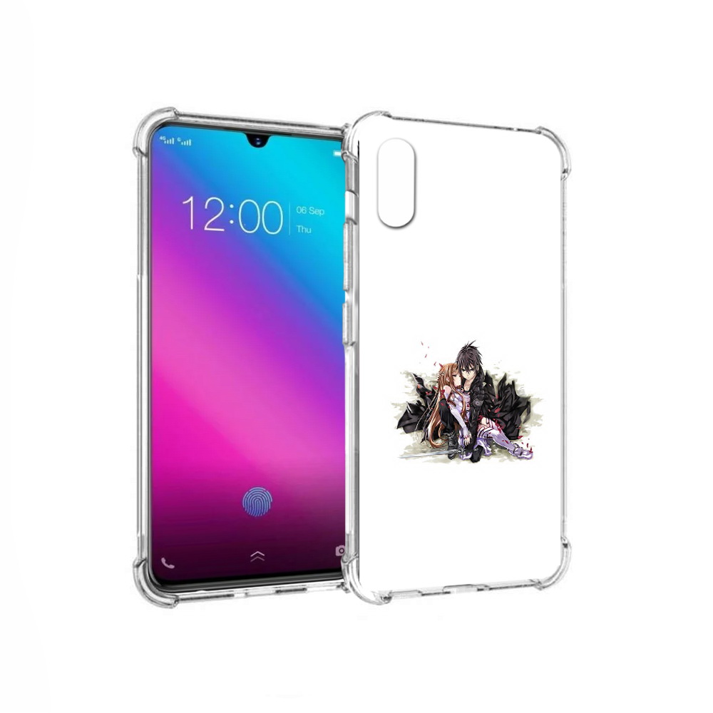 

Чехол MyPads Tocco для Vivo V11 аниме асуна (PT117900.427.222), Прозрачный, Tocco