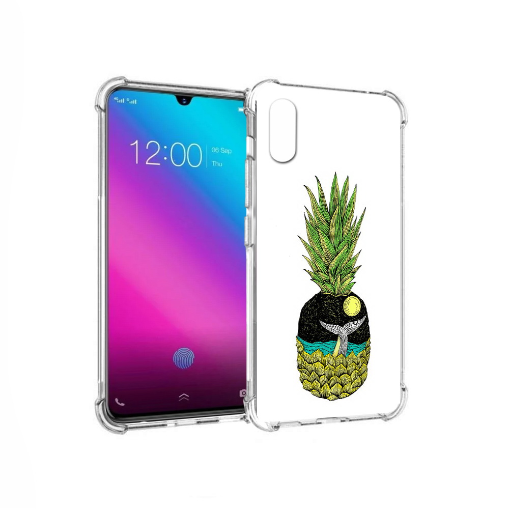 

Чехол MyPads Tocco для Vivo V11 ананас с китом (PT117900.427.220), Прозрачный, Tocco