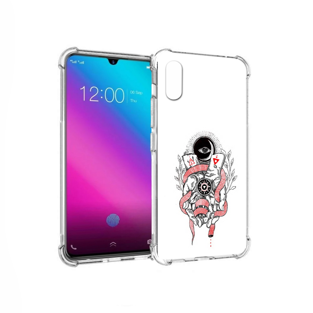 

Чехол MyPads Tocco для Vivo V11 абстрация связанные руки (PT117900.427.213), Прозрачный, Tocco