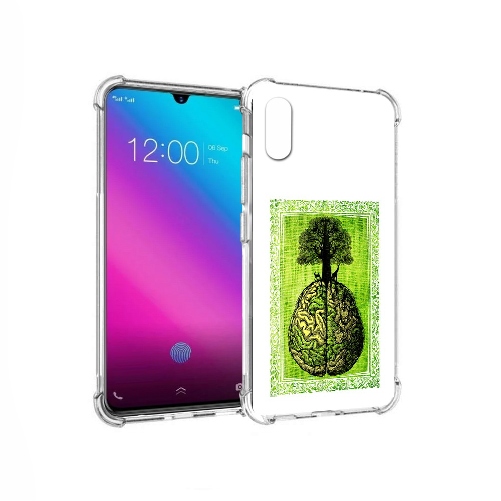 

Чехол MyPads Tocco для Vivo V11 абстракция здоровый мозг (PT117900.427.211), Прозрачный, Tocco