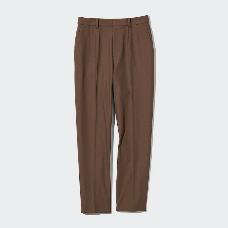 

Брюки женские UNIQLO 450606COL36 коричневые XS, 450606COL36