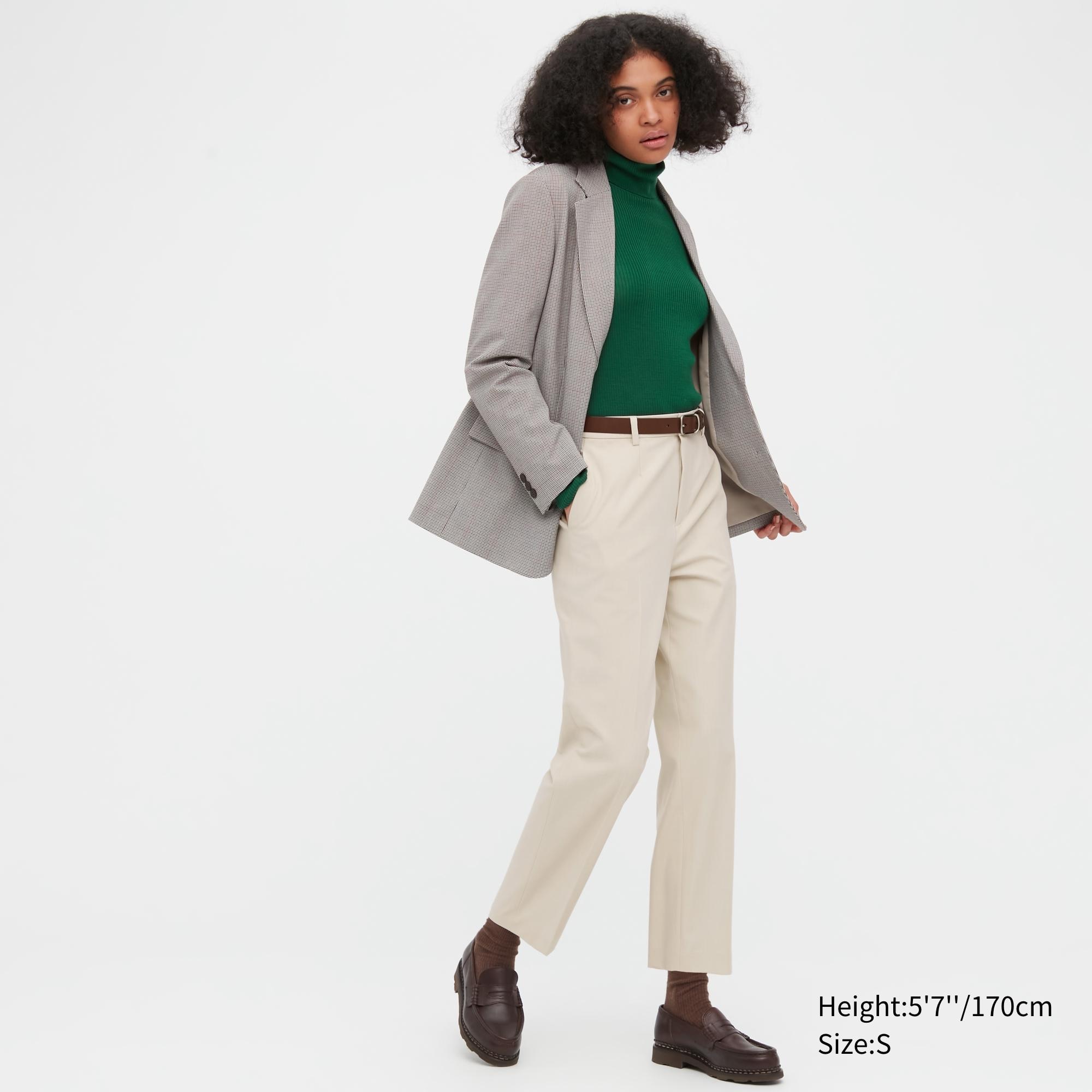 

Брюки женские UNIQLO 450606COL30 бежевые XS (доставка из-за рубежа), 450606COL30