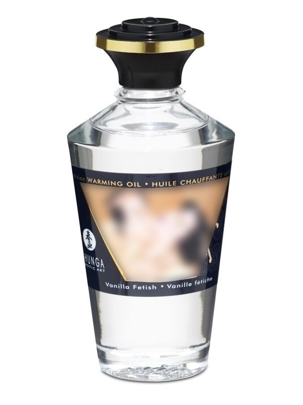 фото Массажное масло shunga с ароматом ванили 100 мл