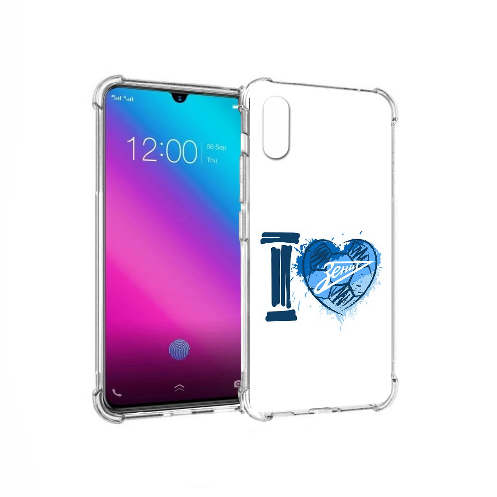 

Чехол MyPads Tocco для Vivo V11 ФК я люблю зенит (PT117900.427.186), Прозрачный, Tocco