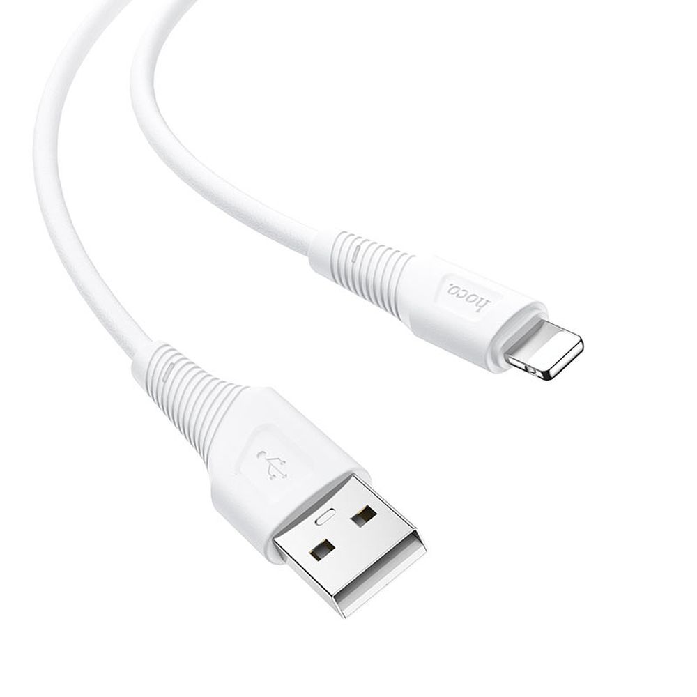 

Аксессуар Hoco X58 Airy USB - Lightning 1m White 6931474744500, Белый, X58 Airy