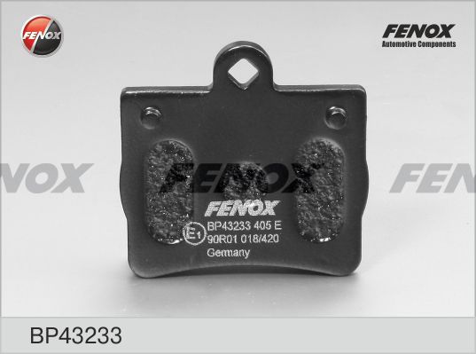 Тормозные колодки FENOX задние дисковые для Mercedes-Benz W202 1.8-2.8/2.0D 93-01 BP43233