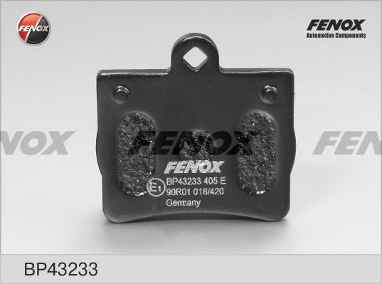 

Тормозные колодки FENOX задние дисковые для Mercedes-Benz W202 1.8-2.8/2.0D 93-01 BP43233