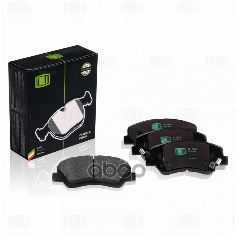 

Тормозные колодки Trialli передние дисковые PF0806