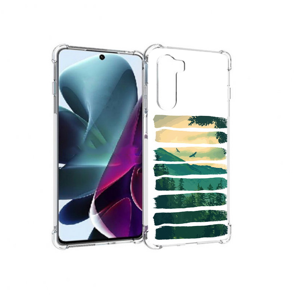 

Чехол MyPads Tocco для Motorola Moto G200 Лесная чаща (PT227076.355.107), Прозрачный, Tocco