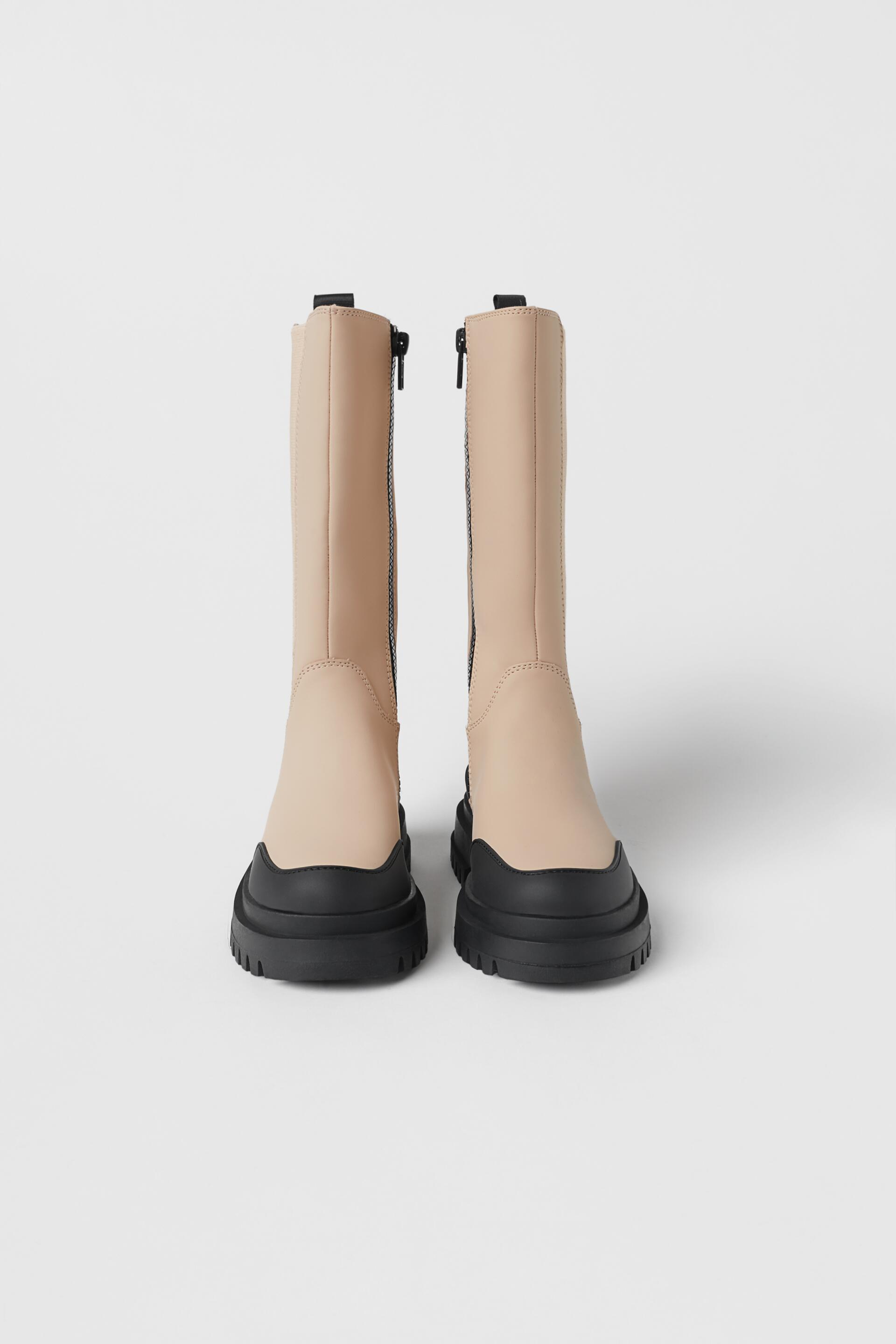 

Сапоги ZARA 1200503010236, бежевый, 36 (доставка из-за рубежа), 12005030102