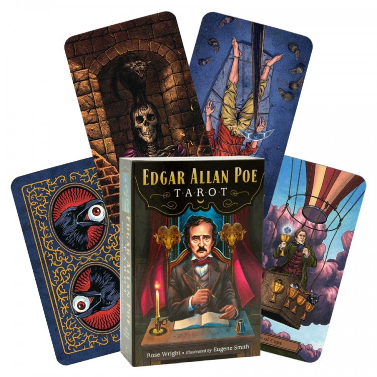 

Таро Эдгара Аллана По / Edgar Allan Poe Tarot - Llewellyn, Синий, Таро Эдгара Аллана По