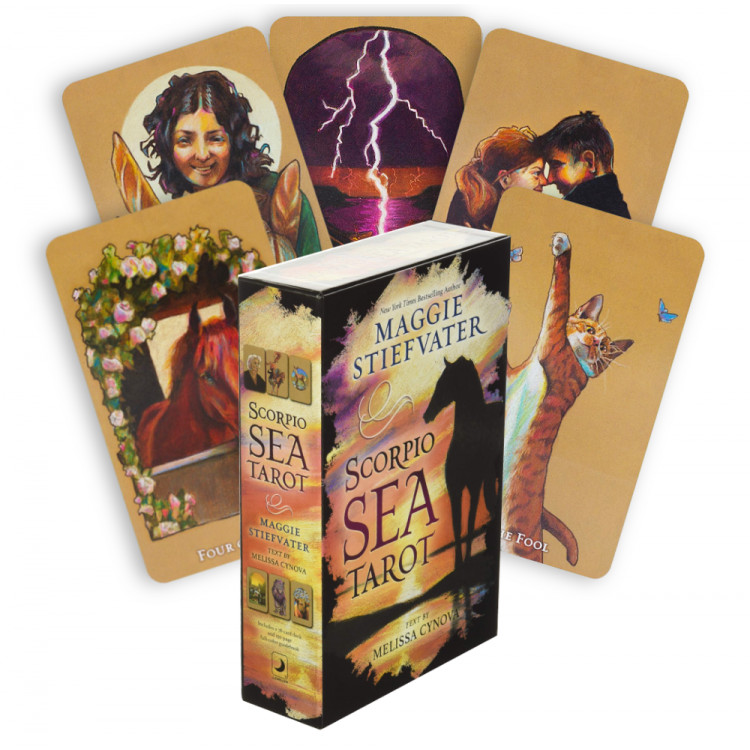 Морское Таро Скорпиона / Scorpio Sea Tarot - Llewellyn бежевый, размер 145 x 210 x 50 мм