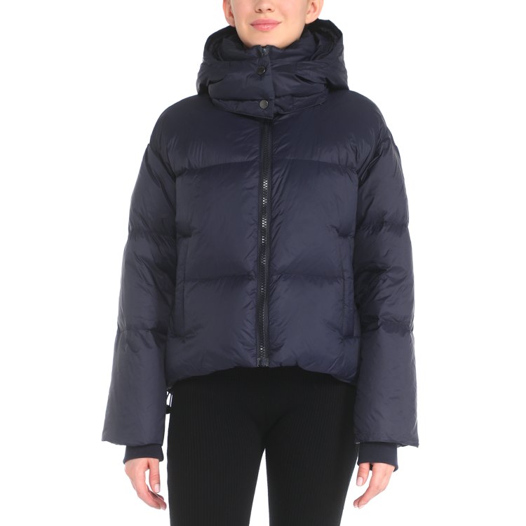 

Пуховик женский Maison David MLY010-1 синий XS, MLY010-1