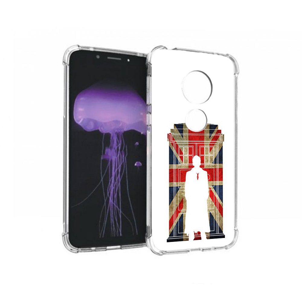 

Чехол MyPads Tocco для Motorola Moto G7 шерлок холмс (PT123662.354.699), Прозрачный, Tocco