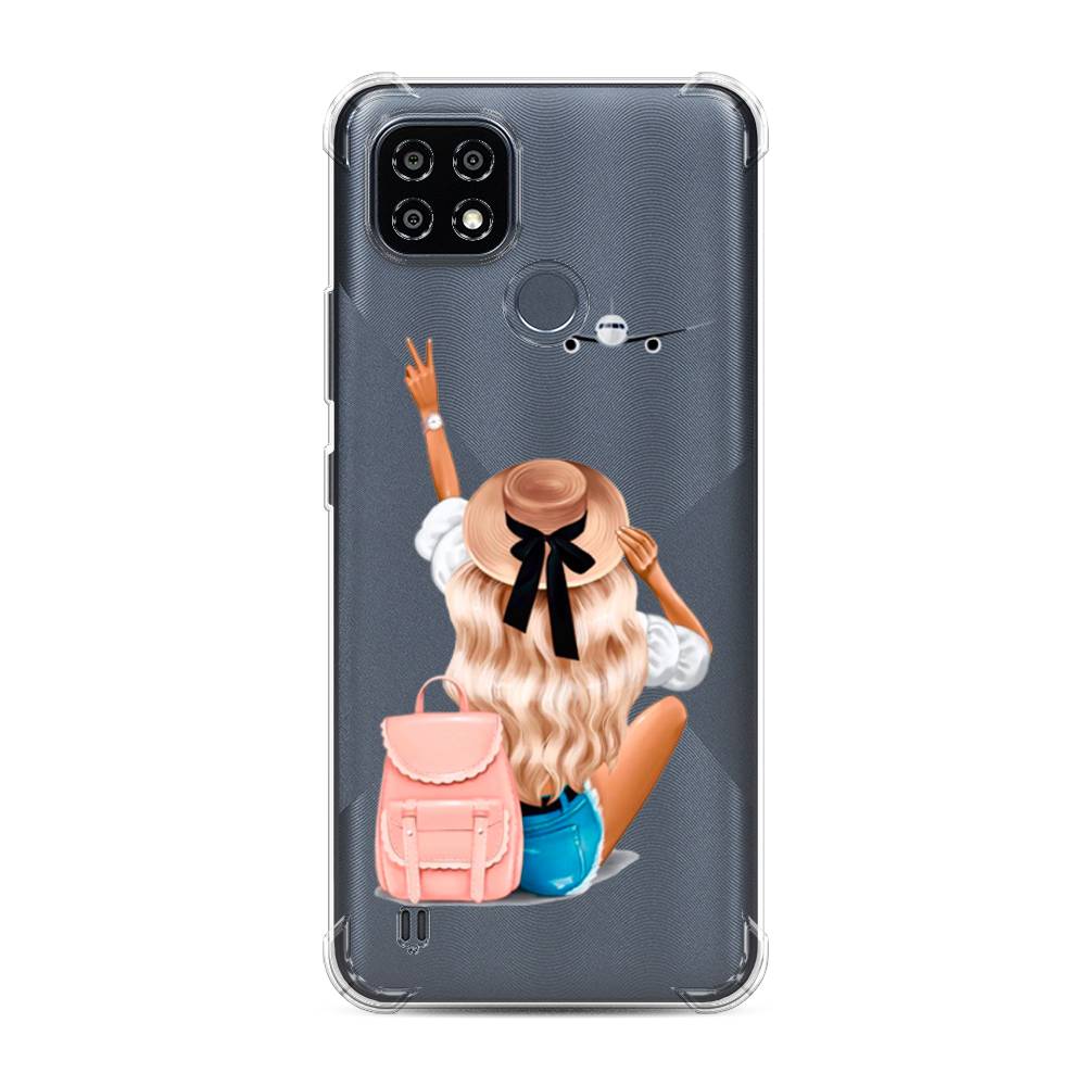 

Чехол Awog на Realme C25Y "Автостопом самолетом", 2510951-1
